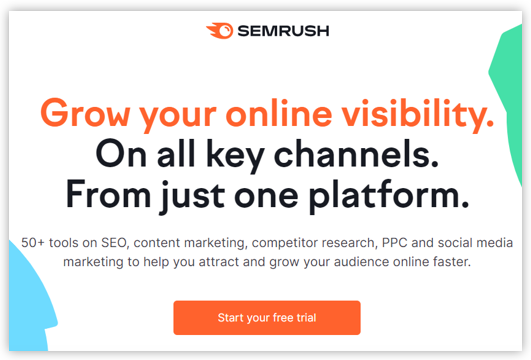 semrush lead post for content marketing