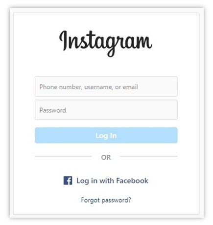 online marketing platform - Instagram