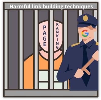 harnful Link building techniques 